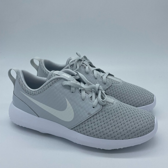 New Nike Roshe G Tour Golf Cleats Shoes White Gray CD6066 002 Women’s Size 10.5 - Picture 4 of 6
